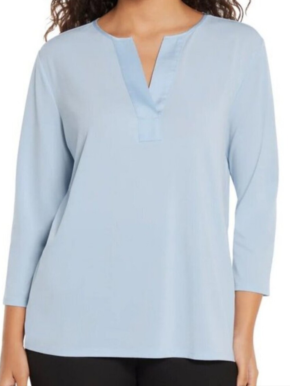 Banana Republic V-Neck 3/4 Sleeve Top